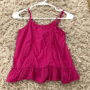 Hot Pink Kids Tank Top
